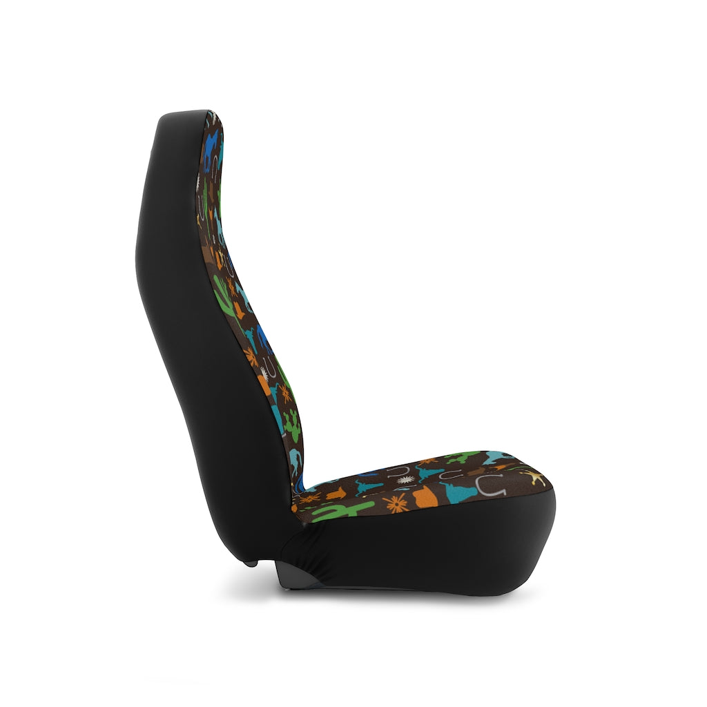 Cowboy Western Pattern Car Seat Covers