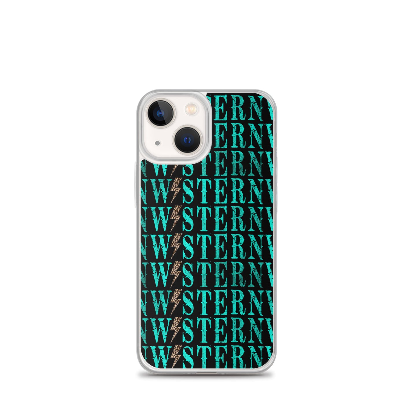 Western Lighting Turquoise iPhone Case | Boho Western Phone Case