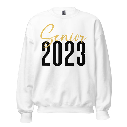 Senior Class of 2023 Unisex Sweatshirt White